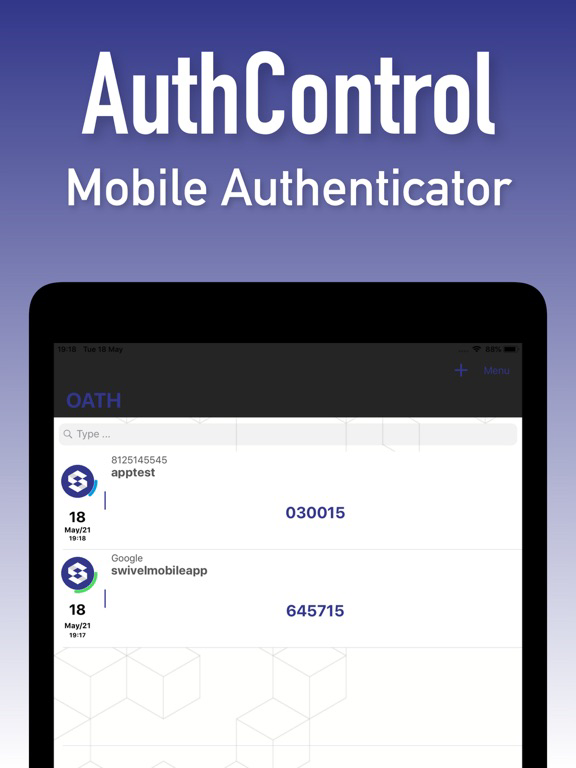AC Mobile Authenticator Plakat