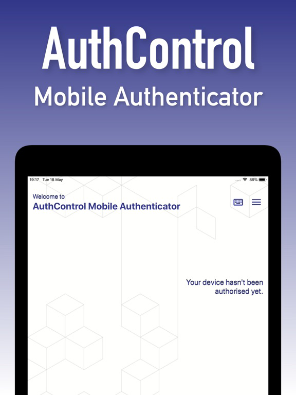 AC Mobile Authenticator Plakat