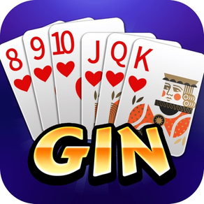Gin Rummy - 經典撲克牌單機遊戲（紙牌單機版）