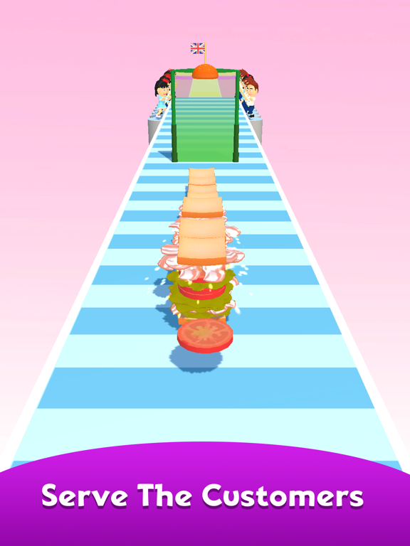 Burger Stack Runner 3D poster
