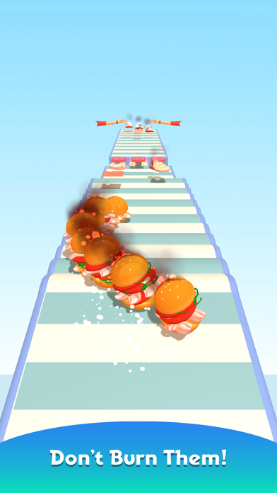 Burger Stack Runner 3D poster