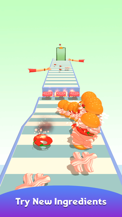 Burger Stack Runner 3D poster