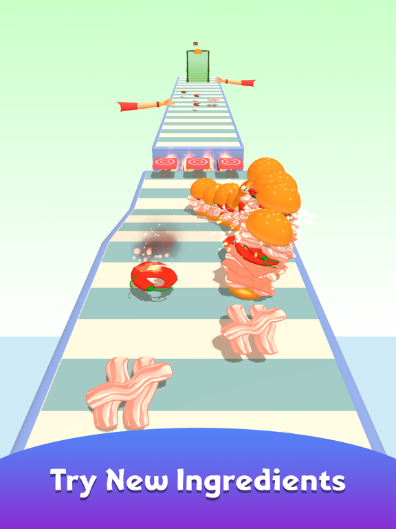 Burger Stack Runner 3D poster
