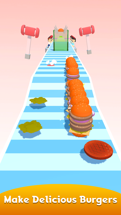 Burger Stack Runner 3D poster