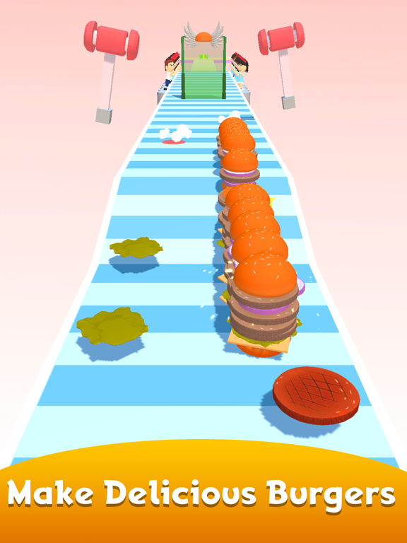 Burger Stack Runner 3D poster