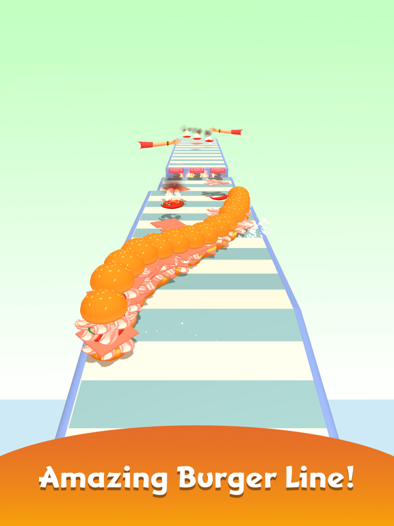 Burger Stack Runner 3D poster