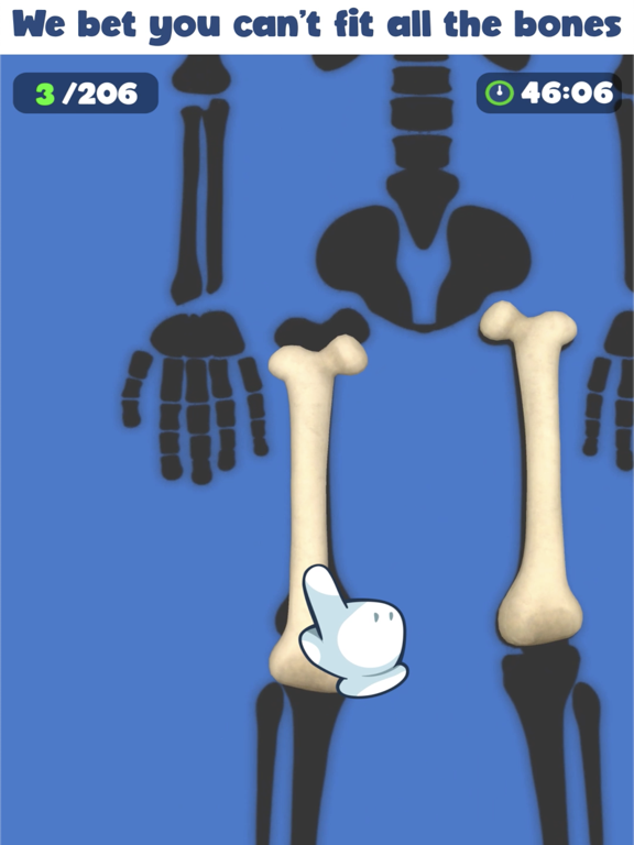 Bones Match 3D poster
