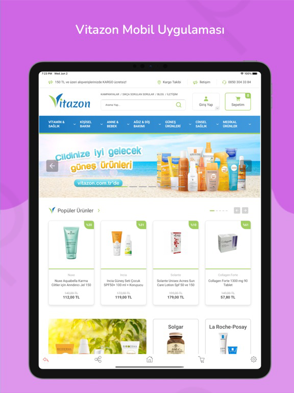 Vitazon Plakat