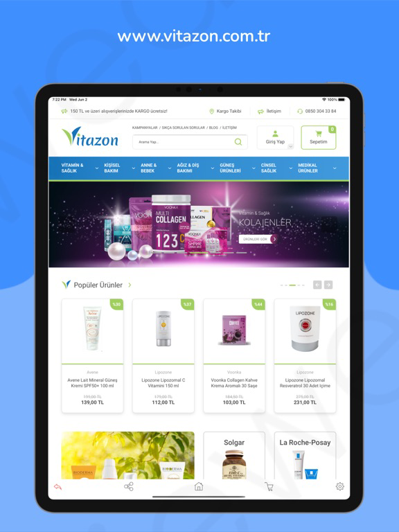 Vitazon Plakat