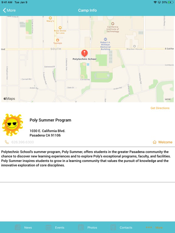 Poly Summer Program poster
