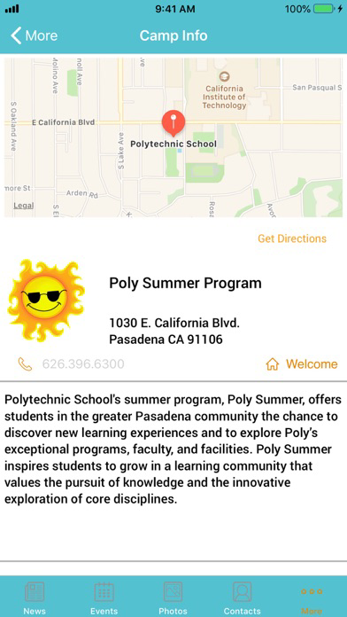 Poly Summer Program poster