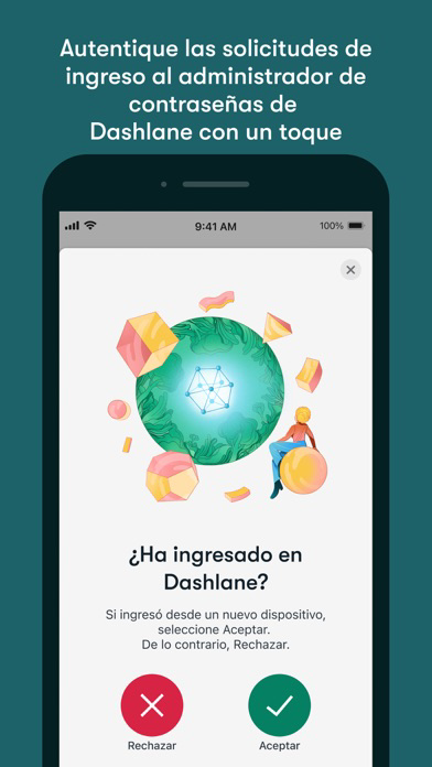 Dashlane Authenticator الملصق