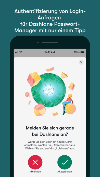 Dashlane Authenticator Plakat