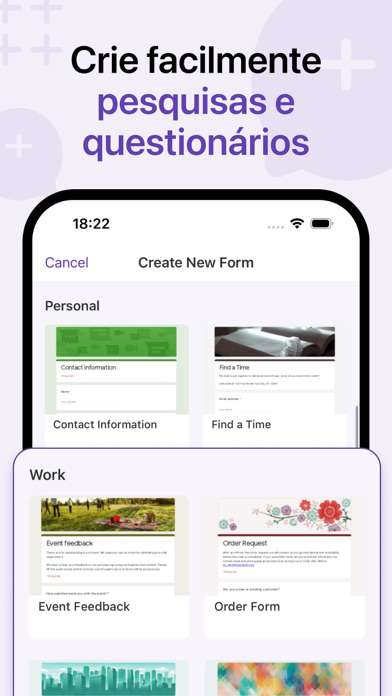 Google Forms App Cartaz