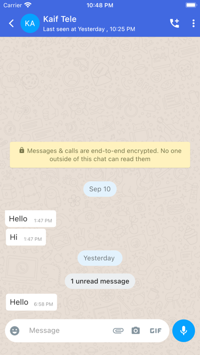 Echo Chat App الملصق