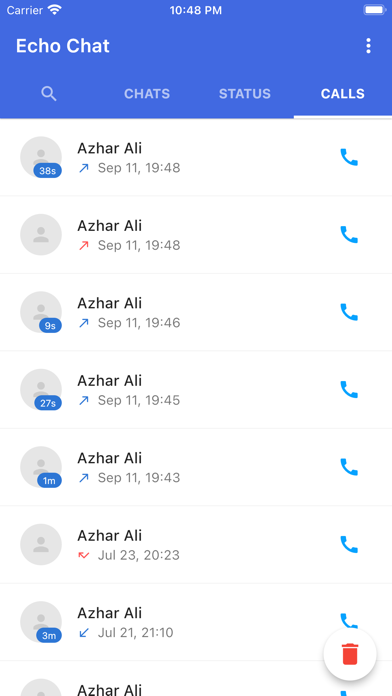 Echo Chat App الملصق