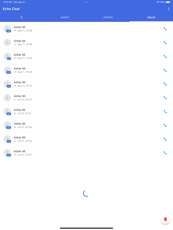 Echo Chat App الملصق
