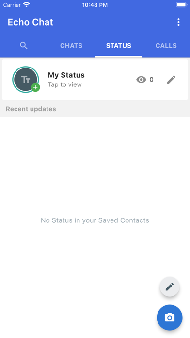 Echo Chat App الملصق