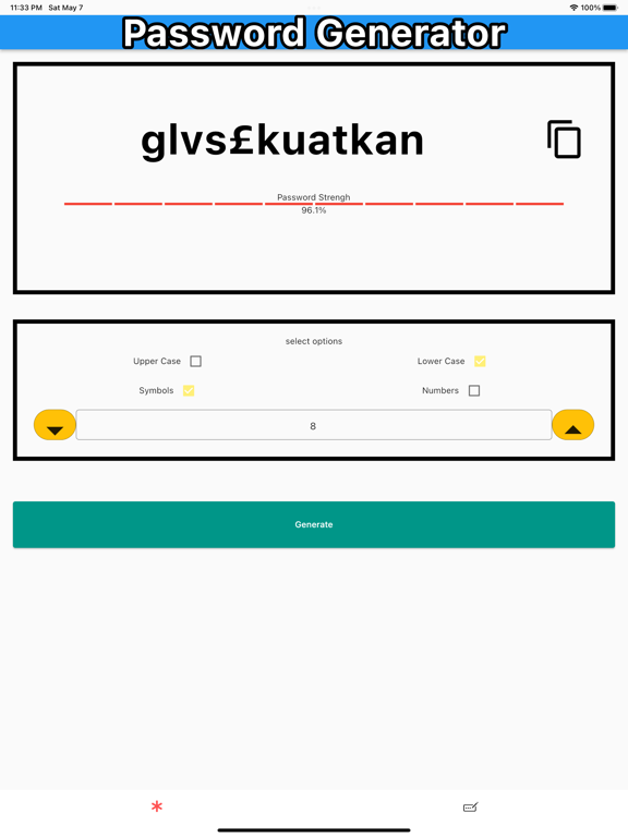 Password Generator+++ poster