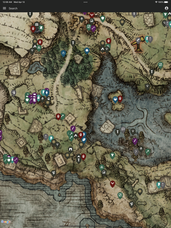 MapGenie: Elden Ring Map poster