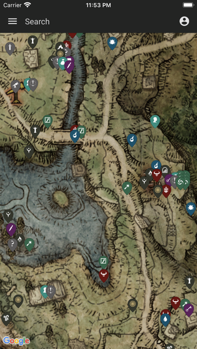 MapGenie: Elden Ring Map poster