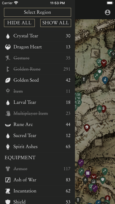 MapGenie: Elden Ring Map poster