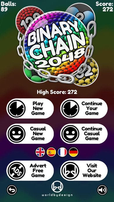 Binary Chain 2048 الملصق