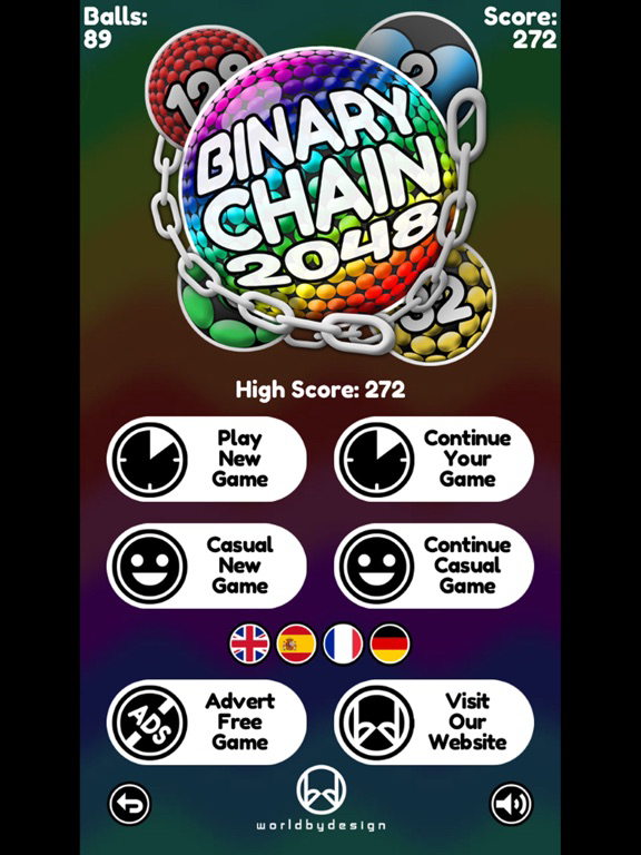 Binary Chain 2048 الملصق