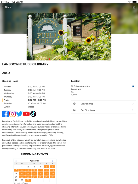 Delaware County Libraries poster