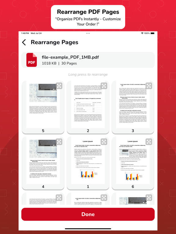Split PDF: Extract PDF Pages poster