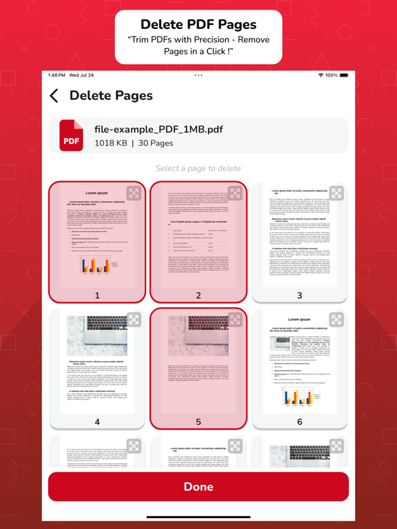 Split PDF: Extract PDF Pages poster