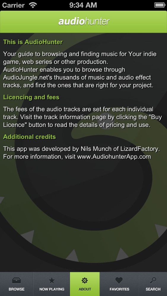 AudioHunter poster