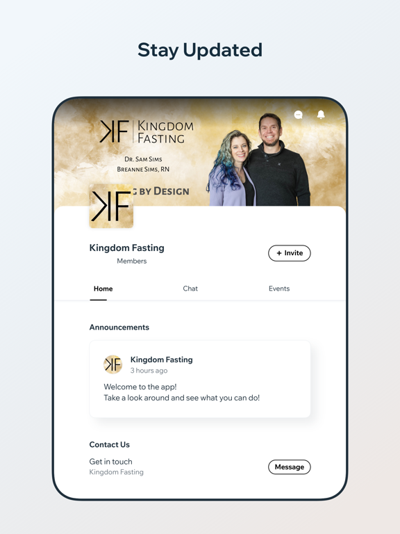 Kingdom Fasting poster