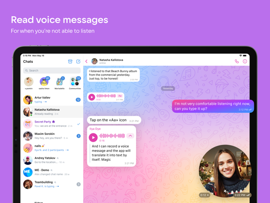 VK Messenger: Live chat, calls poster