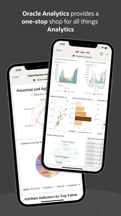 Oracle Analytics Plakat