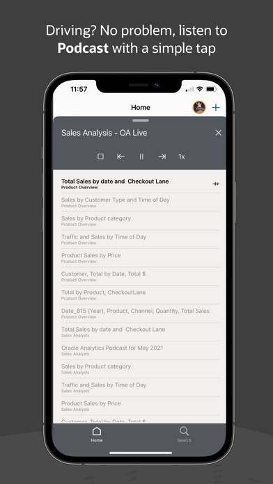 Oracle Analytics Plakat