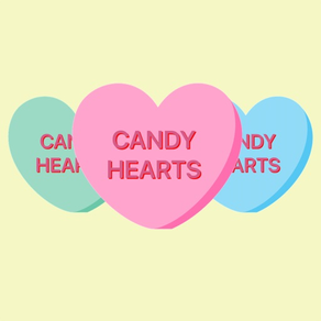 Candy Hearts - Stickers