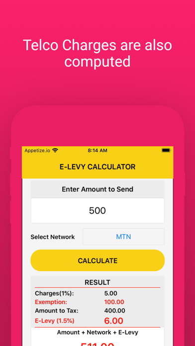 E-levy Calculator poster