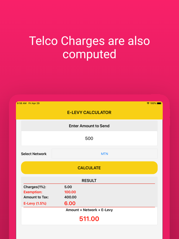 E-levy Calculator poster