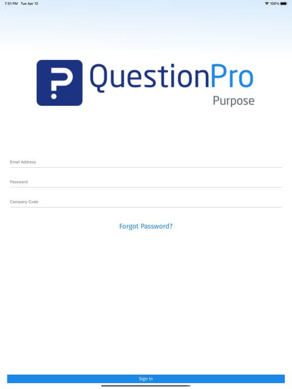 QuestionPro - Purpose poster