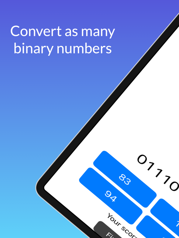 Binary Challenge poster
