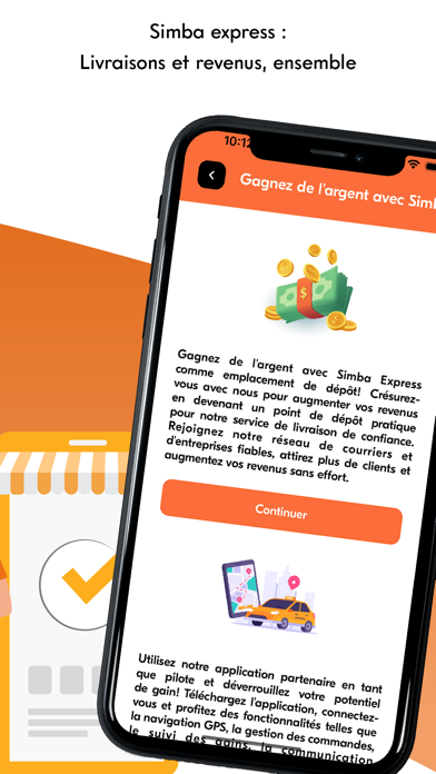 Simba Express Affiche