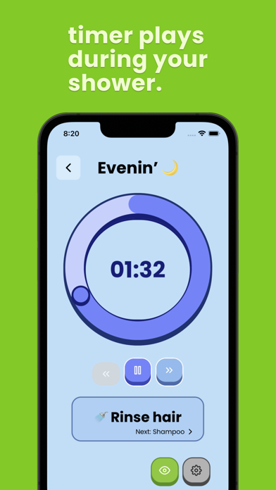 Bathtimer: Shower & Save Water poster