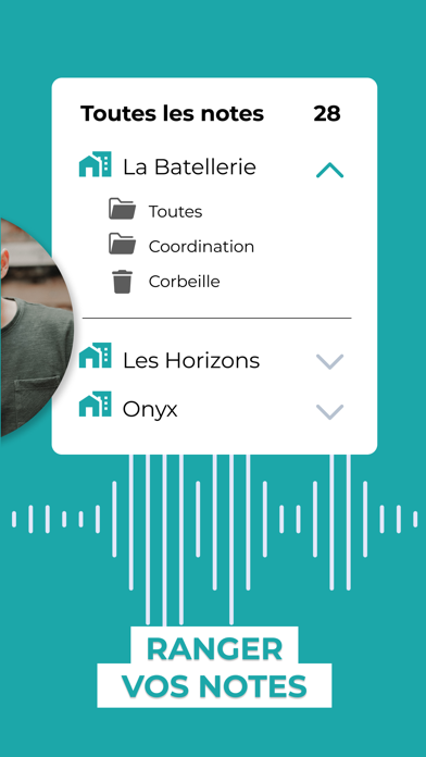 Notes Libres - Batiscript الملصق