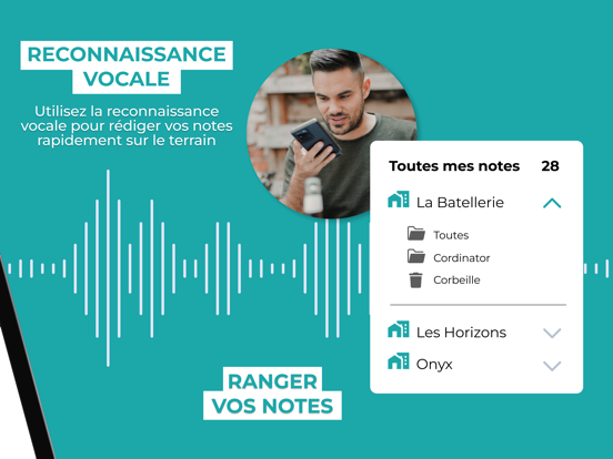 Notes Libres - Batiscript الملصق