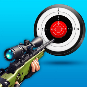 campo de tiro 3D atirador