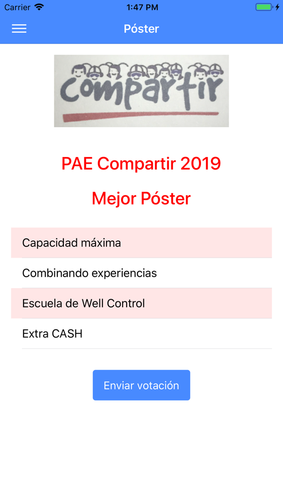 Compartir poster