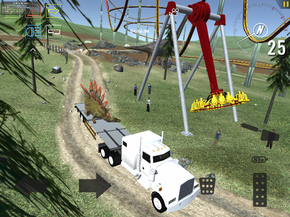DinoPark Cargo Truck Simulator poster
