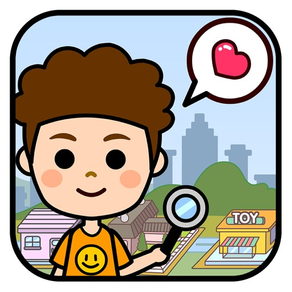 Find Town - girl games
