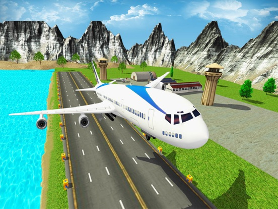 Airplane Flight Simulator Fun poster